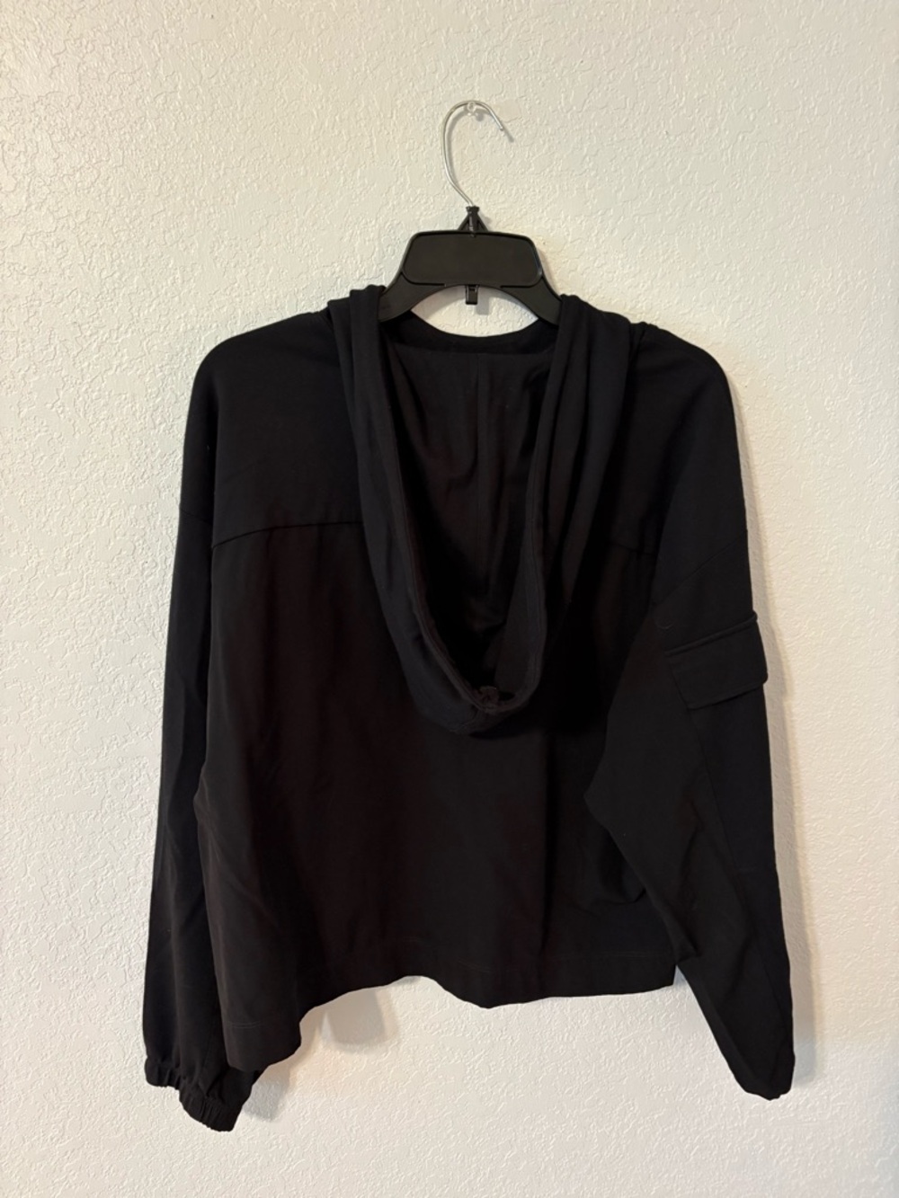 CAbi Black Hooded Pullover Sweatshirt - Picture 3 of 4